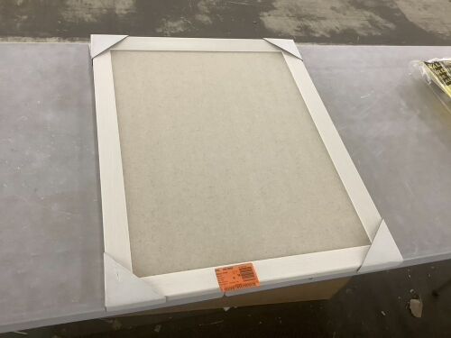 DesignOvation Beatrice Fabric Pinboard Memo Board - Lot 551