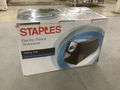 Staples Electric Pencil Sharpener - Lot 125
