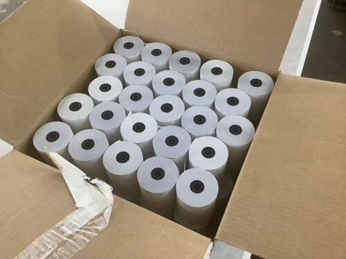 Staples Cash Register/POS Rolls, 3" x 140', 50ct - Lot 663