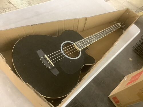 Acoustic Electric Bass Guitar w/ Equalizer, Truss Rod - Lot 222