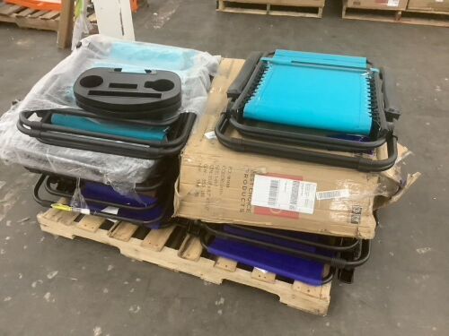 Lot of (8) Zero Gravity Chairs - Uninspected - Lot 330