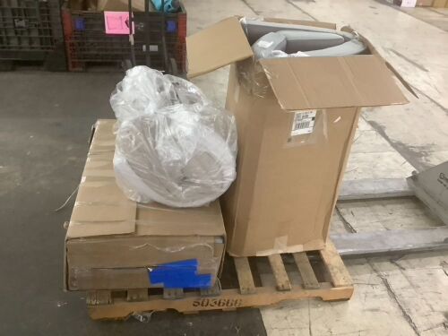 Lot of (3) Mattress Toppers, Unknown Size - Uninspected - Lot 510A