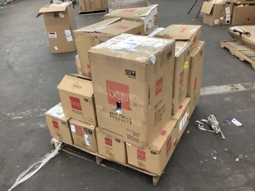 Pallet of Mixed Size Ceramic Christmas Trees - Uninspected - Lot 518