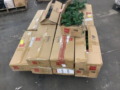 Pallet of Christmas Garland - Uninspected - Lot 717