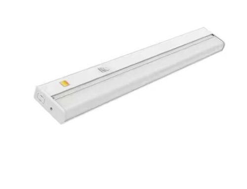 Commercial Electric Direct Wire Aluminum 24 in. LED White CCT Changing Under Cabinet Light - Lot 814
