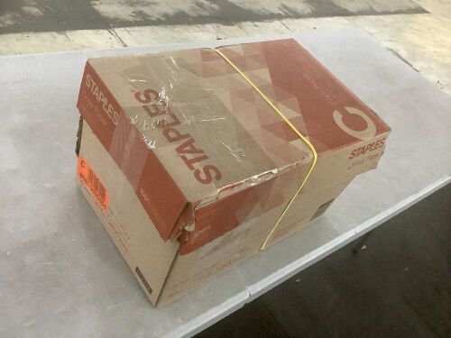 Staples Copy Paper, 11" x 17", 20 lbs., White, 2500 Sheets - Lot 819