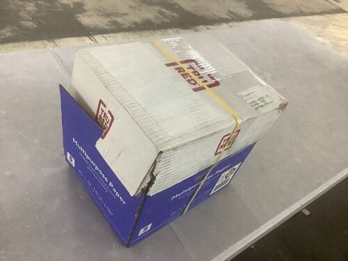 Tru Red Multipurpose Paper 8.5" x 11" 96 Brightness 20lb 2500 Sheets - Lot 106