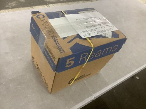 Quill Brand 8.5" x 11" Copy Paper, 20 lbs., 92 Brightness, 2500 Sheets - Lot 108