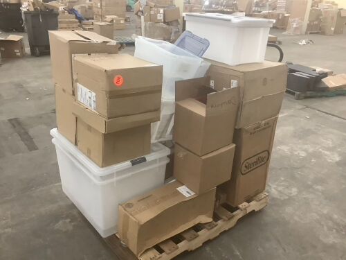 Pallet of Totes & Storage Items - Uninspected - Lot 17