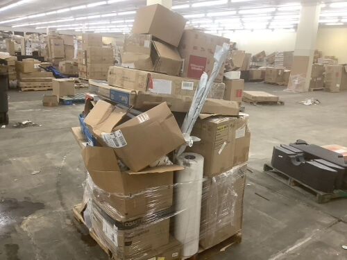 Salvage Pallet. Items Will Be Damaged and Incomplete.  - Lot 16