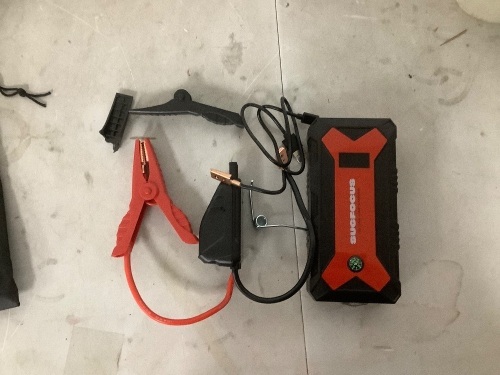 Portable Car Jumper With Broken Ground Clamp - Lot 9351