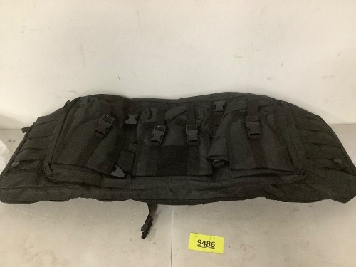 Double Rifle Case, Tactical Long Rifle Backpack, Portable Shotgun Case for Firearm Storage and Transportation, Suitable for Outdoor Hunting Shooting - Lot 9486