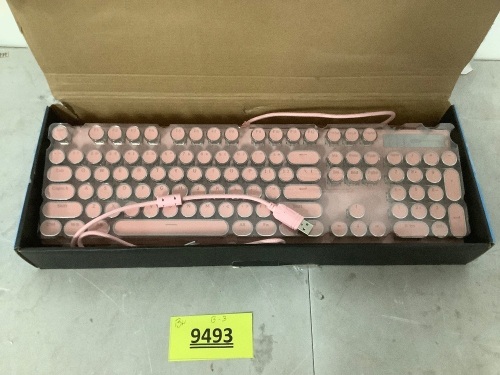 MageGee Typewriter Mechanical Gaming Keyboard - Lot 9493