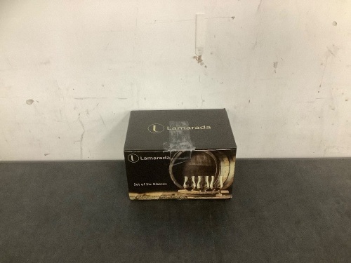 Set of 6 Glasses - Lot 9549