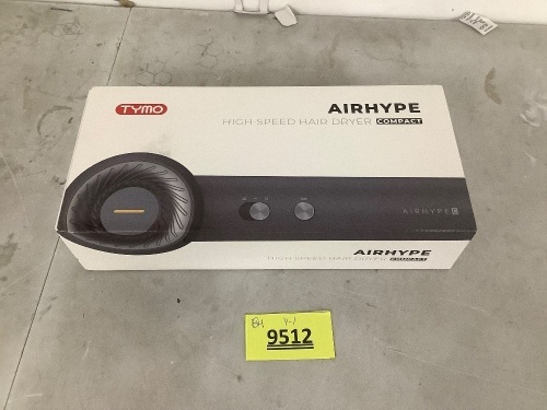 Tymo Airhype High Speed Hair Dryer - Lot 9512