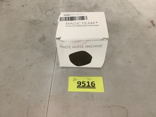 MagicTeam White Noise Machine - Lot 9516