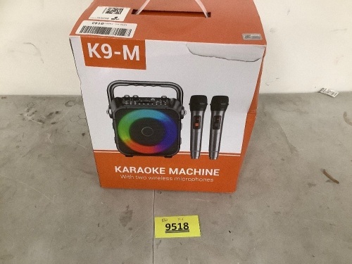 K9-M Karaoke Machine - Lot 9518