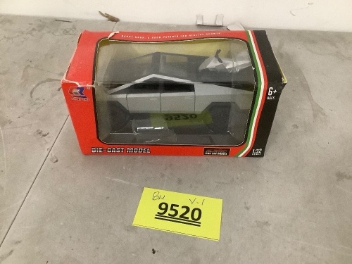 Tesla Cybertruck Die Cast Model - Lot 9520