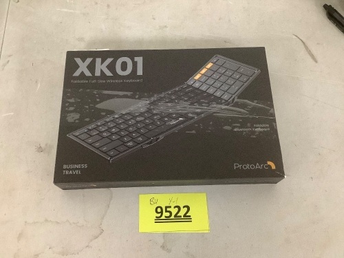 ХК01 Foldable Full-Size Wireless Keyboard - Lot 9522