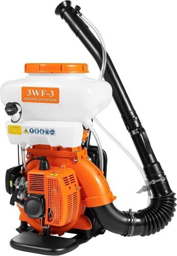  Gas Powered Backpack Fogger Leaf Blower Sprayer Machine 3.7 Gal - Lot 82