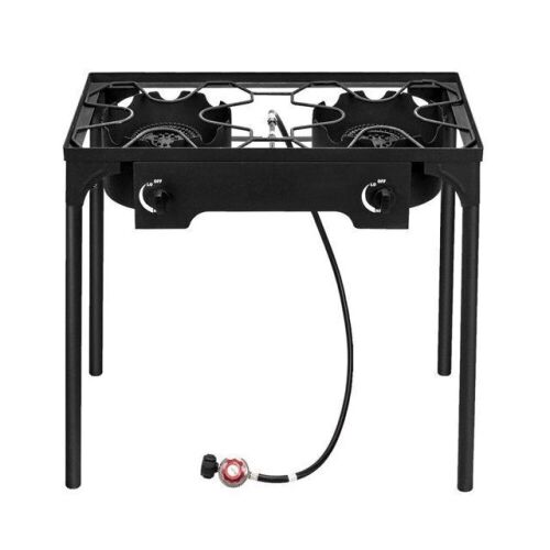Portable Cast Iron Propane Stove  - Lot 98