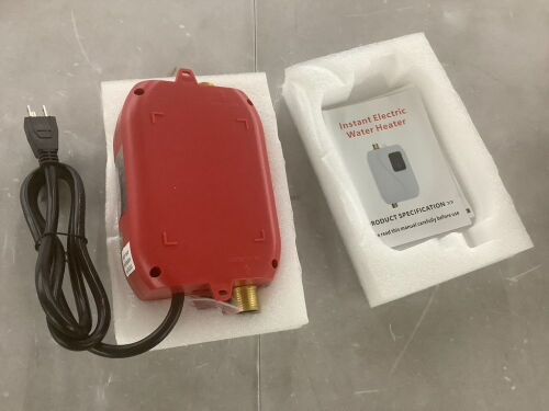 Tankless Instant Electric Water Heater  - Lot 587