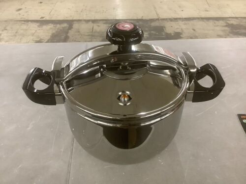 Stainless Steel Pressure Cooker  - Lot 689
