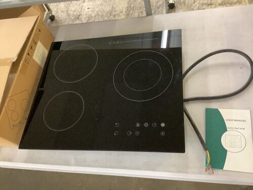110V Electric Built-in Cooktop 3 Burners - Lot 128