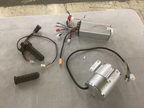 Brushless Motor Kit with Controller & Throttle  - Lot 275