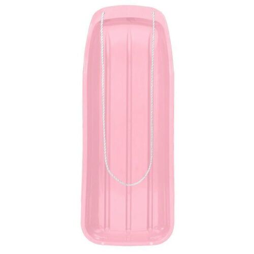 48in Kids Toboggan Snow Sled Board w/ Pull Rope, Curved Edges - Lot 413