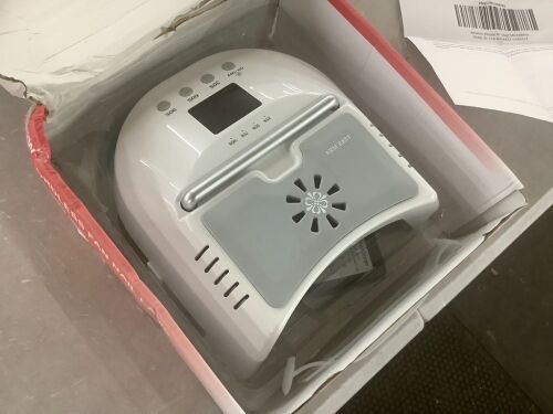 UV Led Nail Lamp w/ Fan  - Lot 423