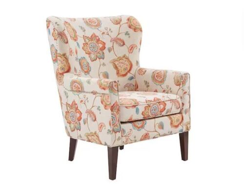 Madison Park Halford Cream Arm Chair - Lot 54
