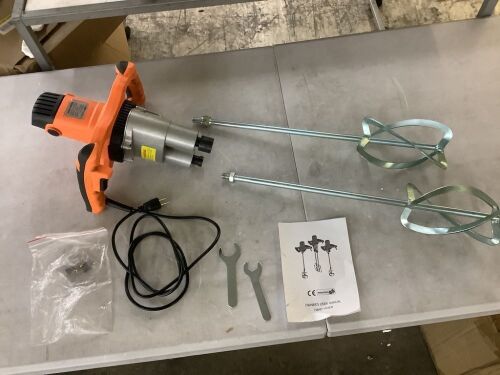 1800W Electric Cement Hand Mixer  - Lot 131