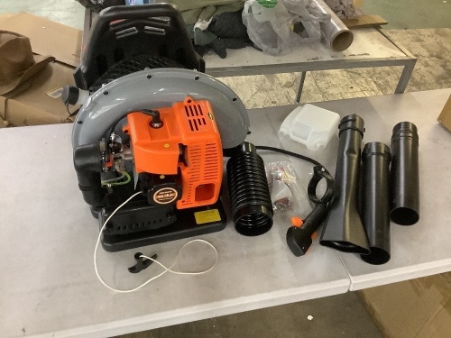 Backpack Leaf Blower for Repair. Starter String Stuck Out, No Straps - Lot 530
