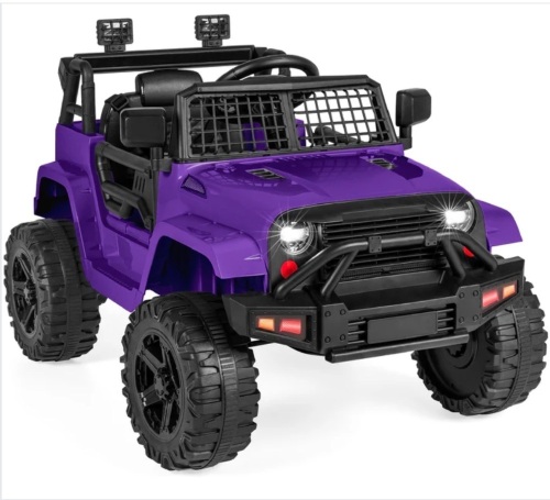 12V Kids Ride-On Truck Car w/ Parent Remote Control, Spring Suspension - Lot 535