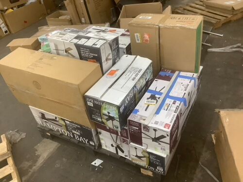 Pallet of Celing Fans - For Parts or Repair  - Lot 559