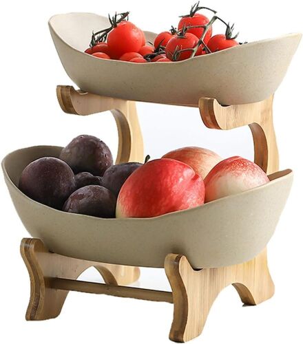 2 Tier Fruit Bowl  - Lot 763