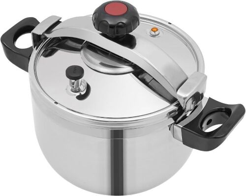 Stainless Steel Pressure Cooker, 11.6 Quart  - Lot 854