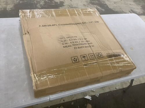 Mini Split Air Conditioner Connection Line Set  - Lot 863