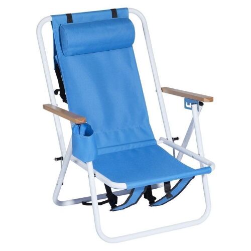 Portable Backpack Beach Chair - Lot 864