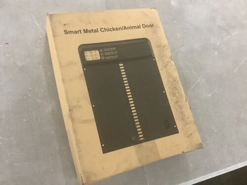 Smart Metal Chicken Door  - Lot 162