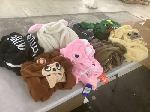 Lot of (8) Funziez! Adult Onesies - See Pics  - Lot 529