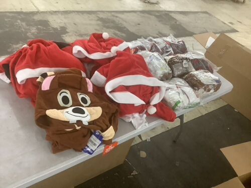 Lot of Funziez! Adult Onesies & Slippers  - Lot 726