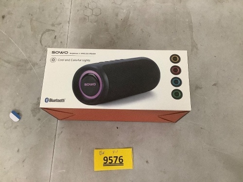 SOWO Sugerbloom 3 Wireless Speaker - Lot 9576