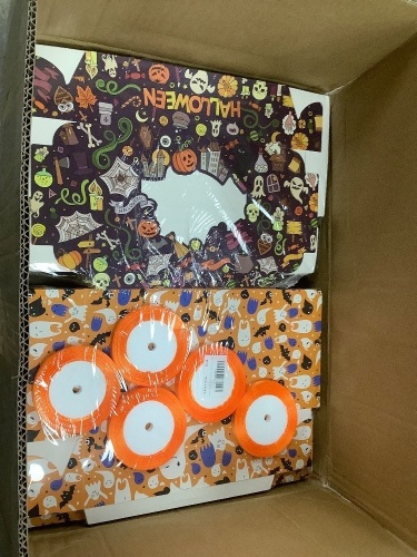 Box of Halloween Cookie Boxes 9.44x6.1x2 65pcs - Lot 9606
