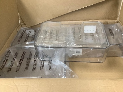 Box of Clear Stackable Drawers 16ct - Lot 9610