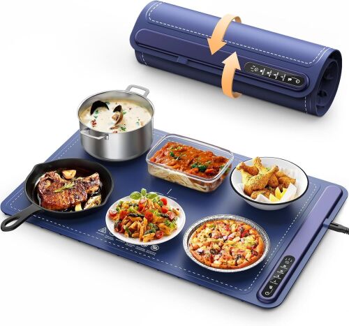 KPPTYUM Food Warming Mat -Fast Heating Electric Warming Tray - Lot 9754