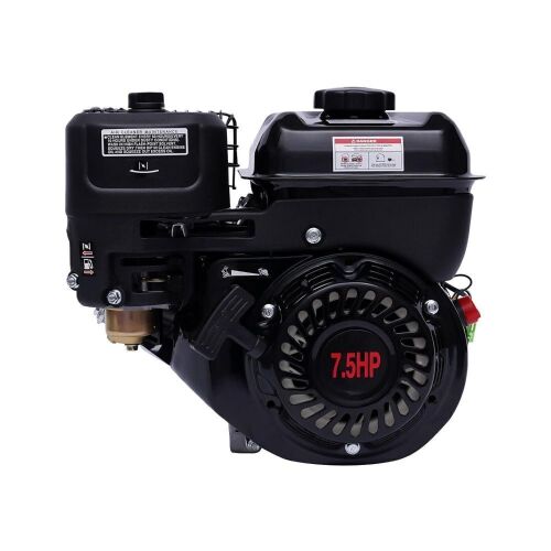 4 Stroke 1 Cylinder 7.5HP Gas Engine 3.6L - Has Compression - Lot 77