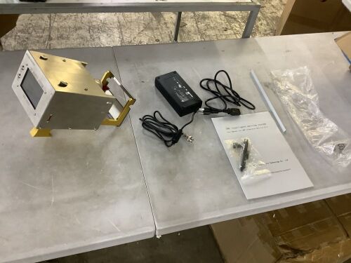 Portable Handheld Dot Peen Marking Machine - Powers on, Stays On "Loading" Screen  - Lot 138