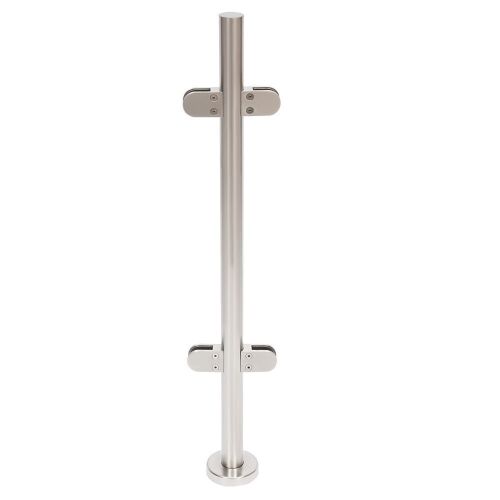 35.4" Stainless Steel Glass Balustrade Railing Post  - Lot 753